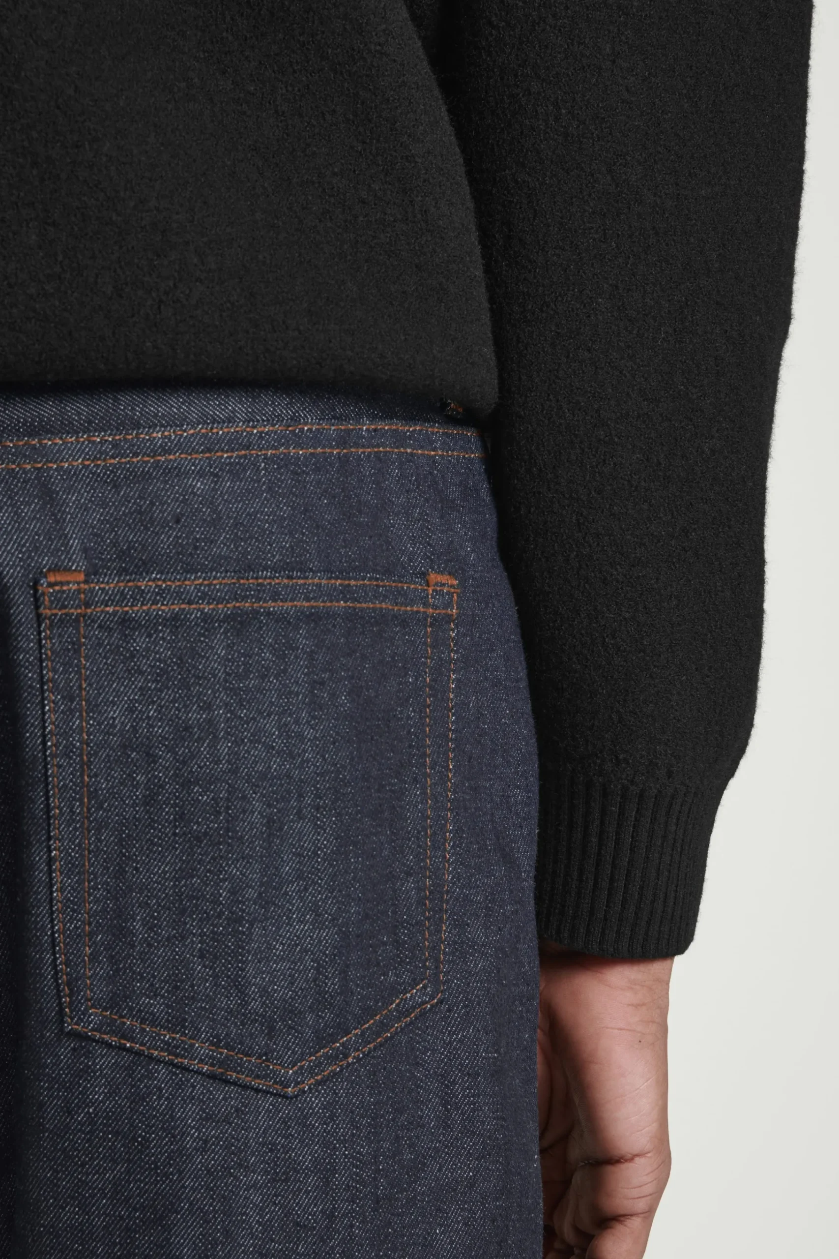 Herren COS Jeans | Hosen*SIGNATURE JEANS AUS RAW DENIM MIT GERADEM BEIN