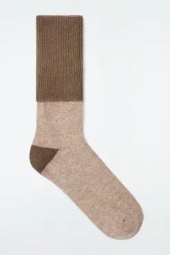 Damen COS Socken*SOCKEN AUS WOLL-KASCHMIR-MIX
