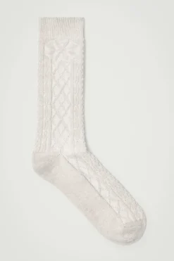 Herren COS Unterwäsche & Socken*SOCKEN MIT ARGYLE- UND ZOPFMUSTER