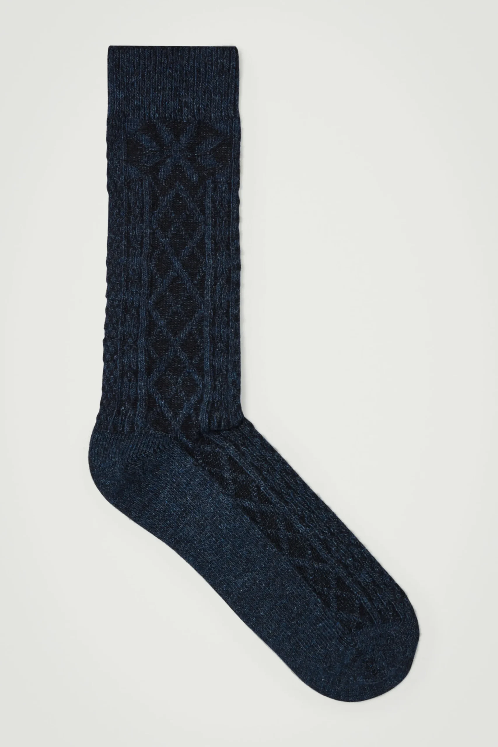 Herren COS Unterwäsche & Socken*SOCKEN MIT ARGYLE- UND ZOPFMUSTER