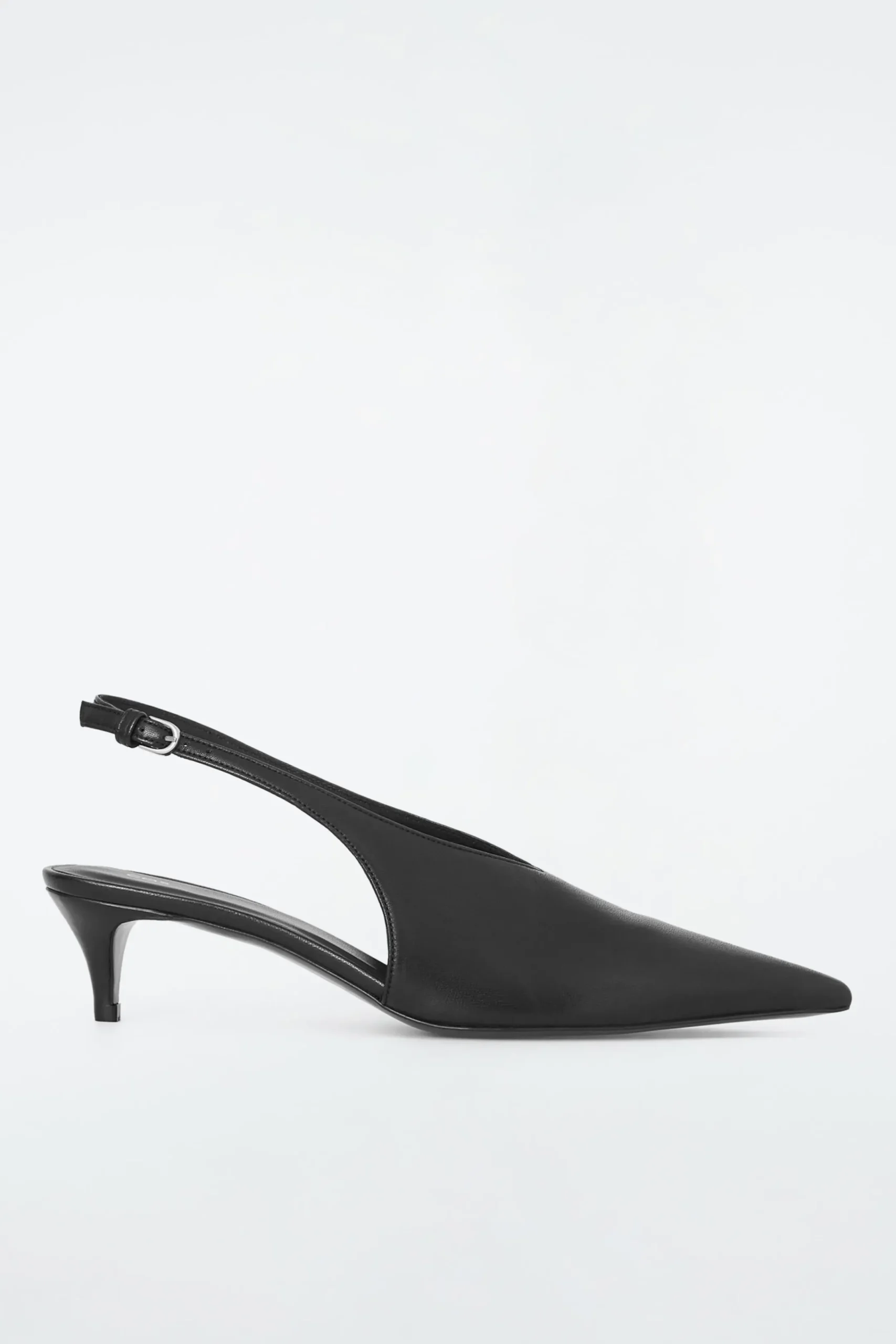 Damen COS Accessoires Aus Leder | Schuhe*SPITZE KITTEN-HEELS AUS LEDER MIT SLINGBACK-RIEMEN
