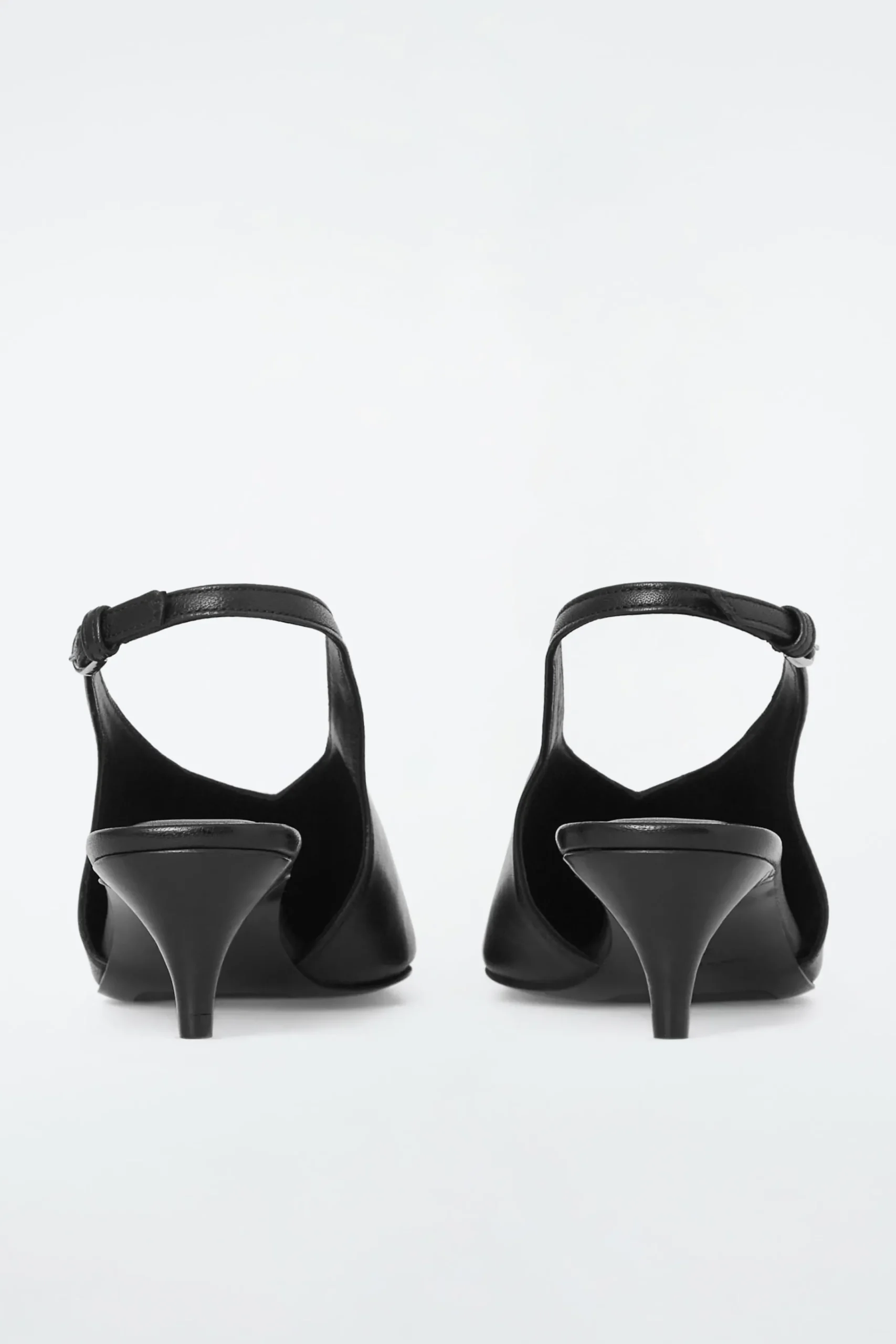 Damen COS Accessoires Aus Leder | Schuhe*SPITZE KITTEN-HEELS AUS LEDER MIT SLINGBACK-RIEMEN