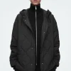 Damen COS Mäntel & Jacken*STEPPJACKE MIT STEHKRAGEN UND KAPUZE