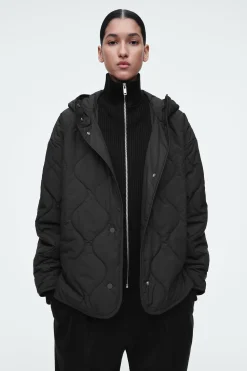 Damen COS Mäntel & Jacken*STEPPJACKE MIT STEHKRAGEN UND KAPUZE