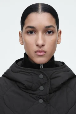 Damen COS Mäntel & Jacken*STEPPJACKE MIT STEHKRAGEN UND KAPUZE