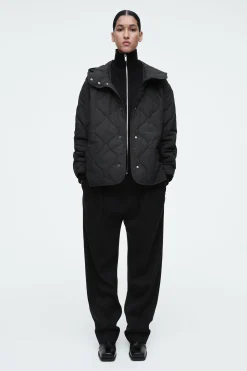 Damen COS Mäntel & Jacken*STEPPJACKE MIT STEHKRAGEN UND KAPUZE