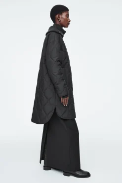 Damen COS Mäntel & Jacken*STEPPMANTEL MIT GERIPPTEM KRAGEN