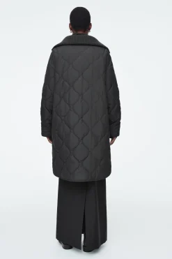 Damen COS Mäntel & Jacken*STEPPMANTEL MIT GERIPPTEM KRAGEN