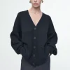 Damen COS Kaschmir | Strickmode*STRICKJACKE AUS KASCHMIR-MIX