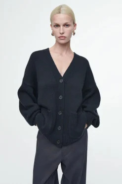 Damen COS Kaschmir | Strickmode*STRICKJACKE AUS KASCHMIR-MIX