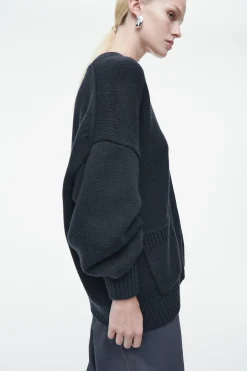 Damen COS Kaschmir | Strickmode*STRICKJACKE AUS KASCHMIR-MIX