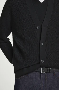 Herren COS Strickjacken | Strickmode*STRICKJACKE AUS MERINOWOLLE