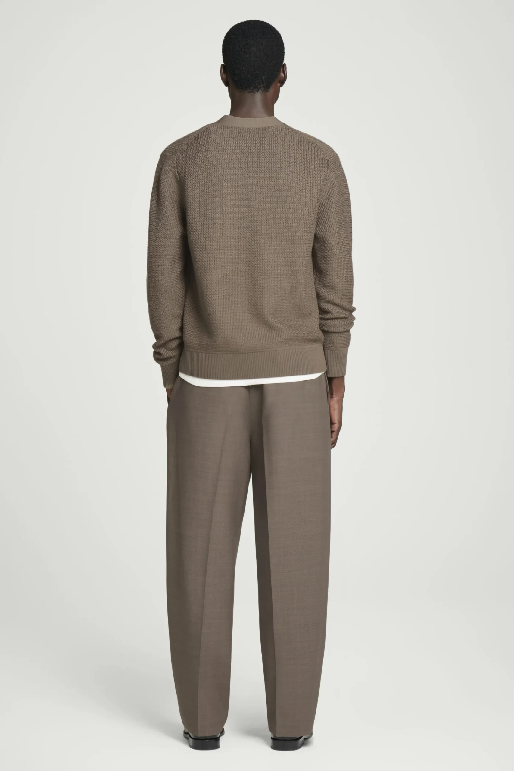 Herren COS Strickjacken | Strickmode*STRICKJACKE AUS MERINOWOLLE