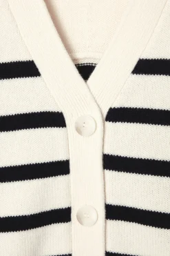 Damen COS Strickmode*STRICKJACKE AUS MERINOWOLLE MIT V-AUSSCHNITT