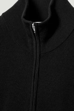 Herren COS Strickjacken | Strickmode*STRICKJACKE AUS MERINOWOLLE MIT STEHKRAGEN