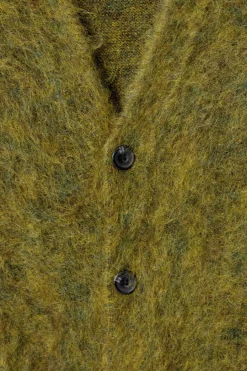 Herren COS Strickjacken | Strickmode*STRICKJACKE AUS MOHAIR-MIX MIT SPACE-DYE-FÄRBUNG