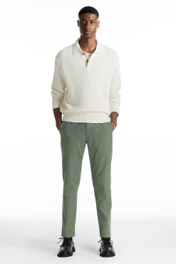 Herren COS Poloshirts | Strickmode*STRUKTURIERTES POLOSHIRT AUS STRICK