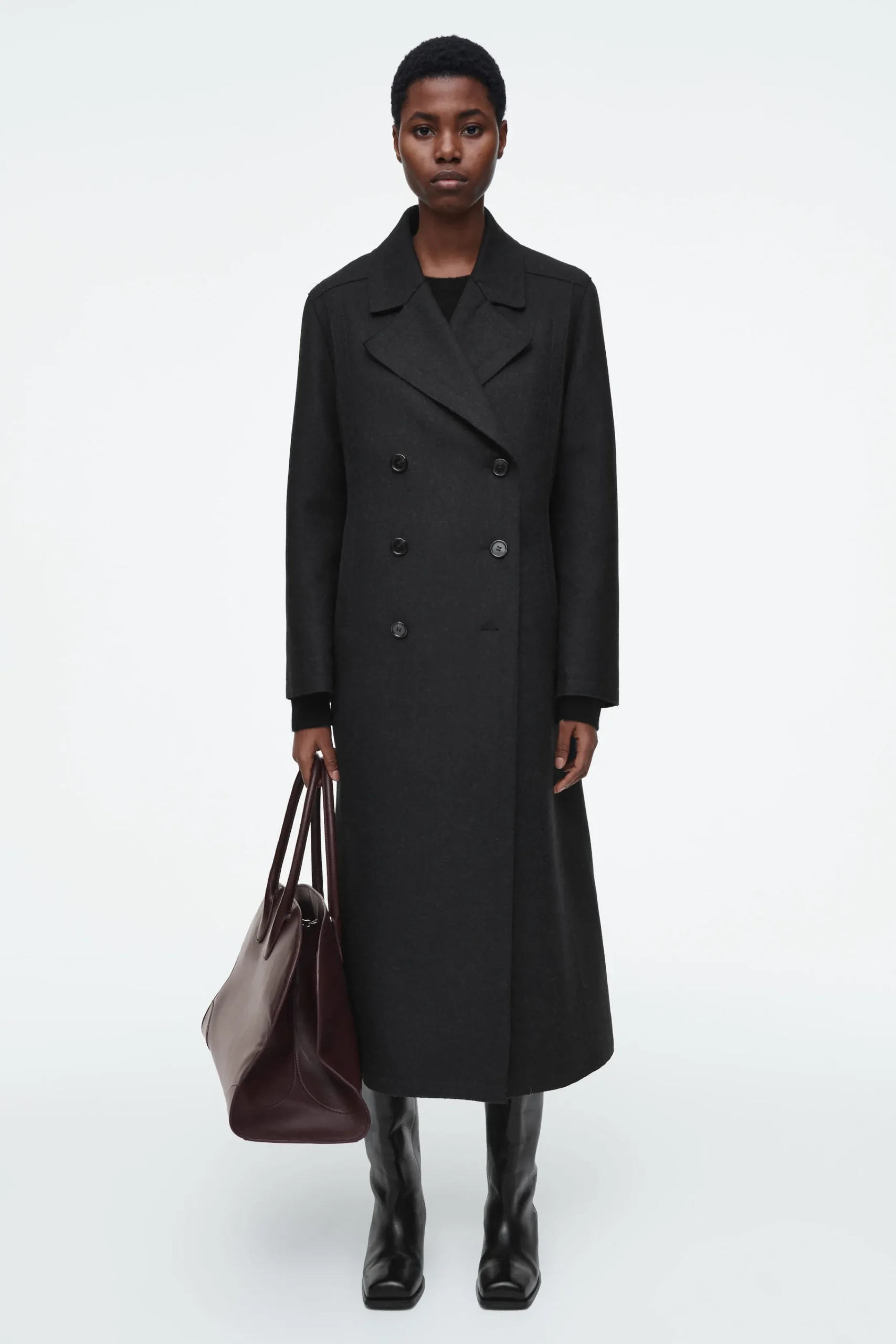 Damen COS Taschen*STUDIO BOWLINGTASCHE - LEDER