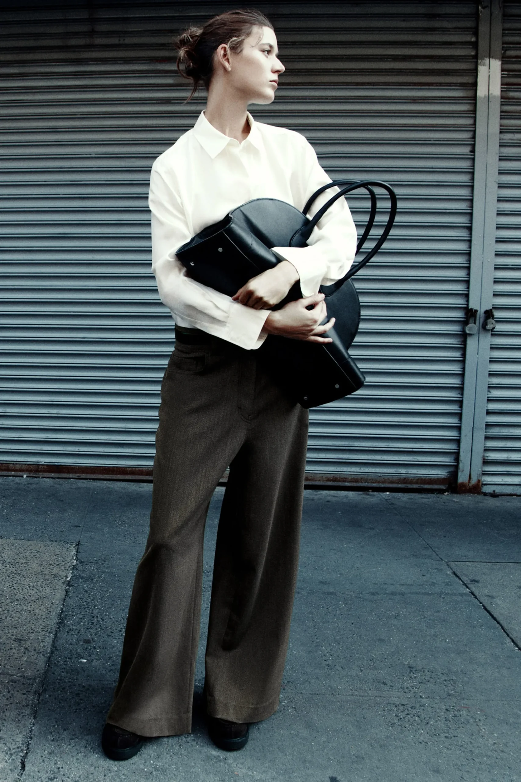 Damen COS Taschen*STUDIO BOWLINGTASCHE - LEDER