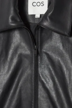 Damen COS Mäntel & Jacken*TAILLIERTE TRUCKER-JACKE AUS LEDER