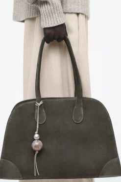 Damen COS Accessoires Aus Leder | Taschen*TASCHENANHÄNGER AUS LEDER MIT PERLEN