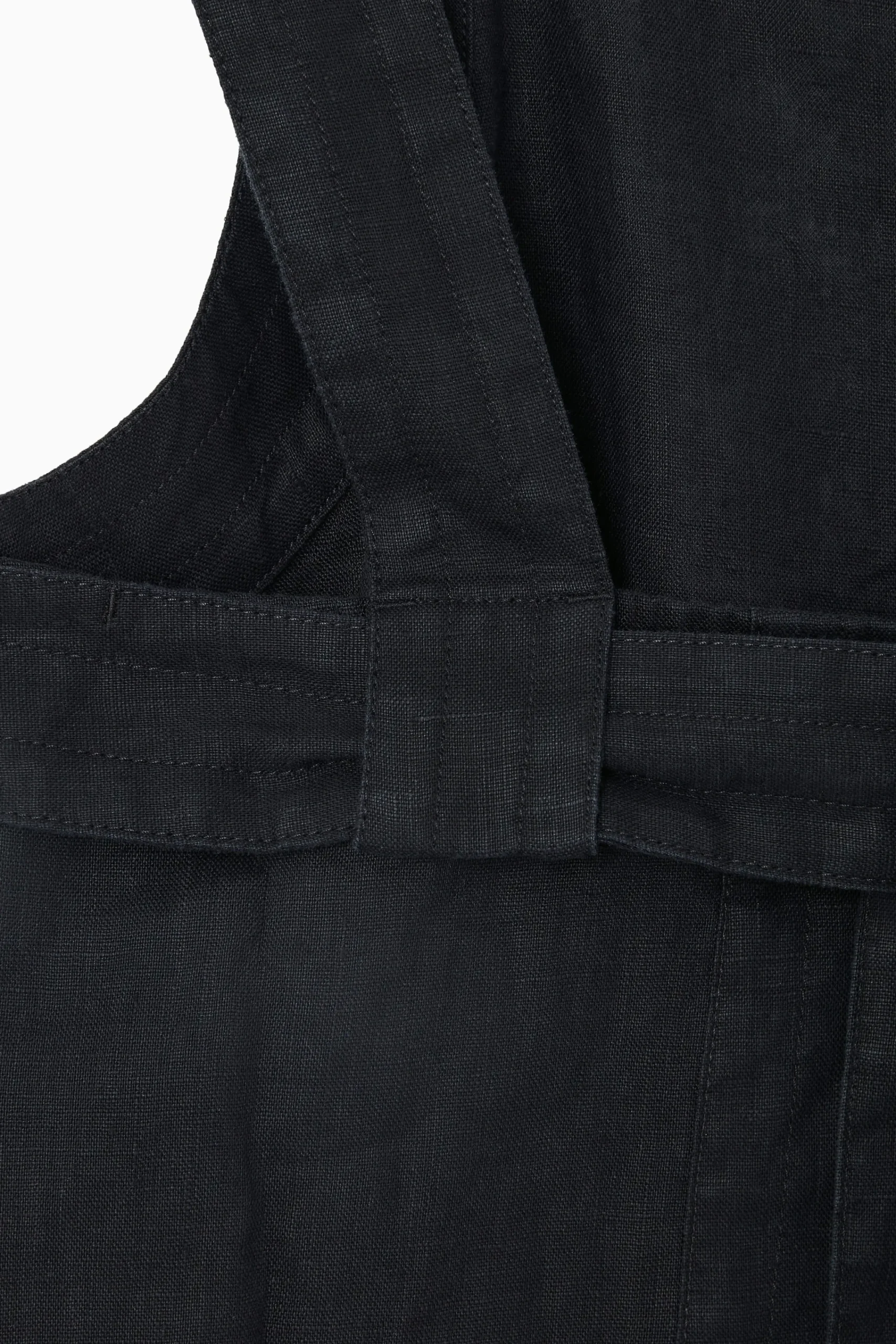 Damen COS Oberteile*TOP AUS LEINEN MIT BINDEDETAIL HINTEN