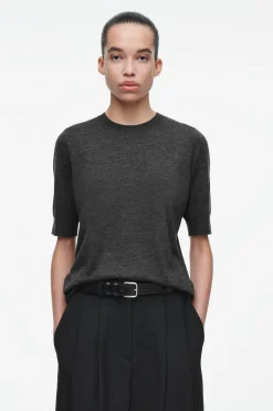 Damen COS Oberteile | Kaschmir*T-SHIRT AUS REINEM KASCHMIR