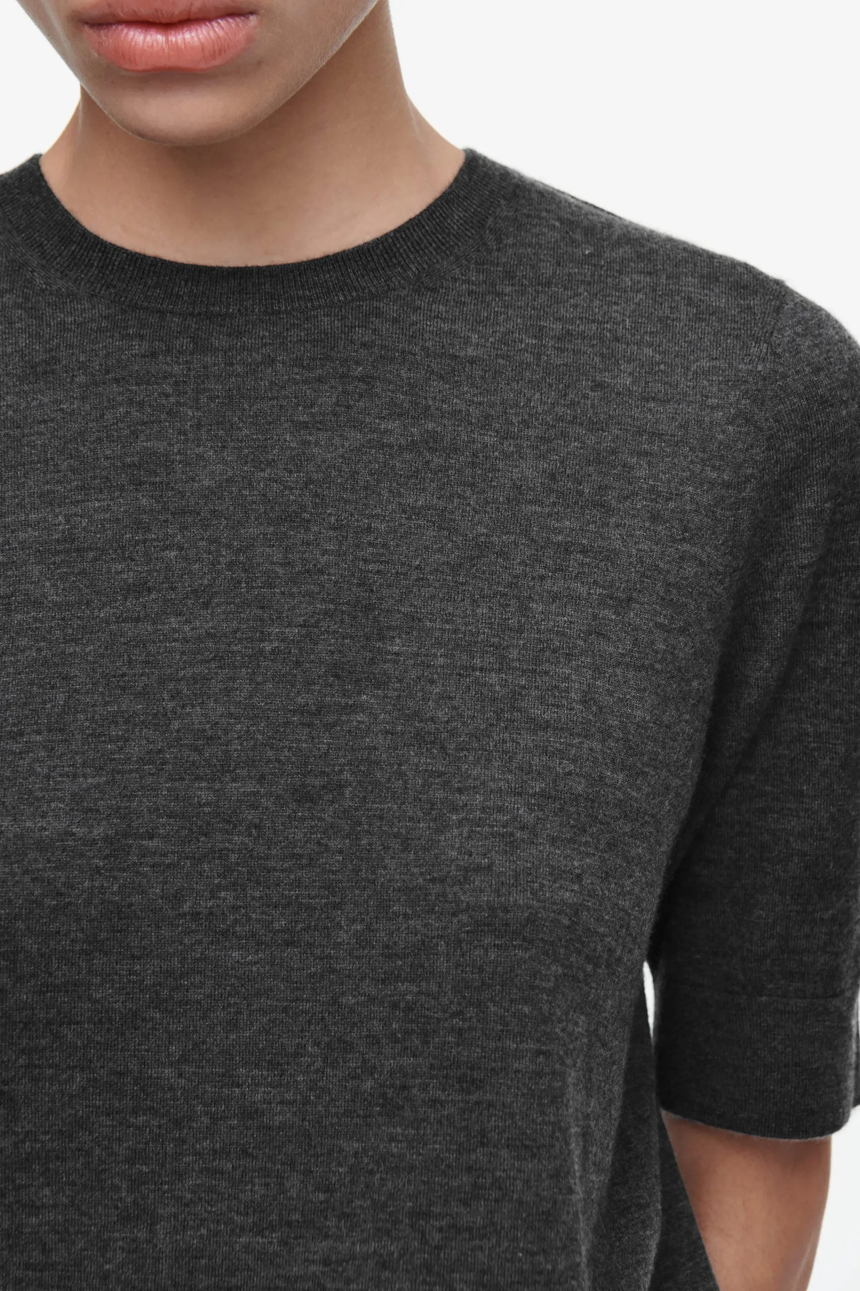 Damen COS Oberteile | Kaschmir*T-SHIRT AUS REINEM KASCHMIR