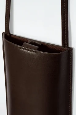 Damen COS Taschen*UMHÄNGETASCHE FÜR HANDYS AUS LEDER