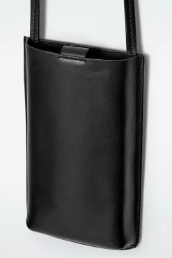 Damen COS Taschen*UMHÄNGETASCHE FÜR HANDYS AUS LEDER