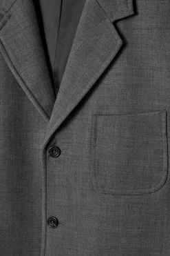 Herren COS Anzüge | Mäntel & Jacken*UNSTRUKTURIERTER BLAZER AUS MERINOWOLL-MIX