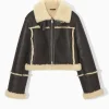 Damen COS Mäntel & Jacken*VERKÜRZTE JACKE AUS SHEARLING