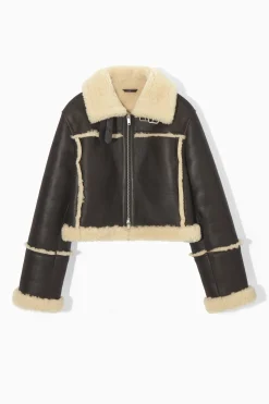 Damen COS Mäntel & Jacken*VERKÜRZTE JACKE AUS SHEARLING