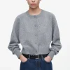 Damen COS Strickmode*VERKÜRZTE STRICKJACKE AUS WOLLE