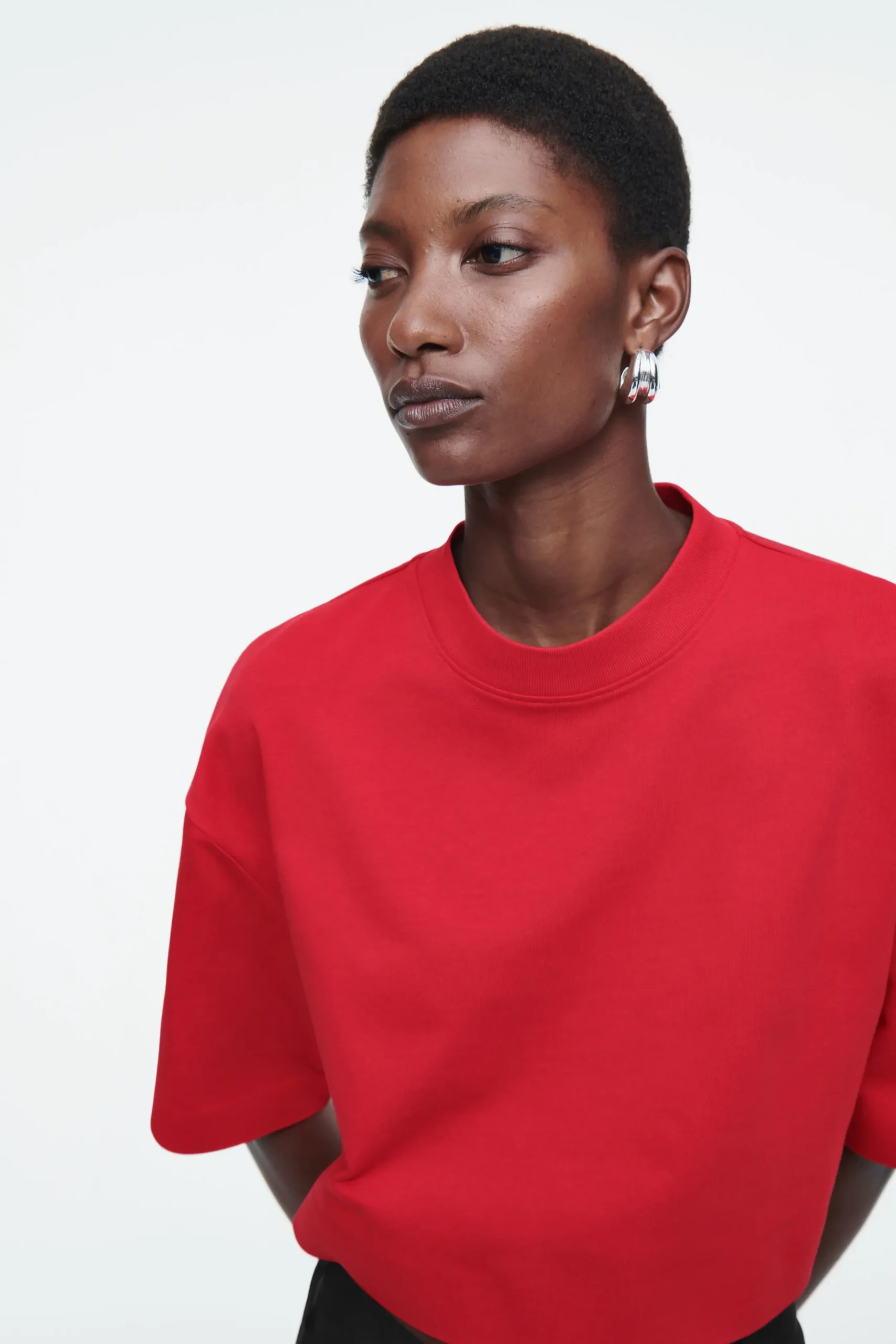 Damen COS T-Shirts | Oberteile*VERKÜRZTES LOCKERES T-SHIRT