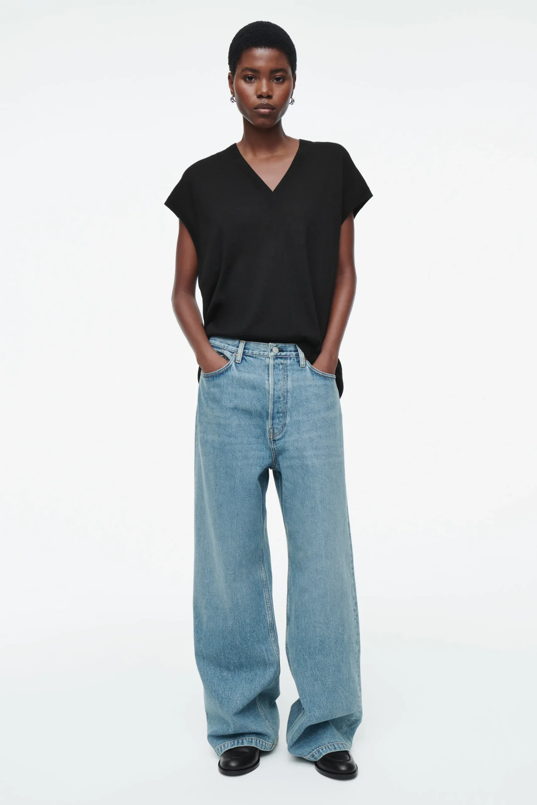 Damen COS Jeans | Hosen*VOLUME JEANS MIT WEITEM BEIN