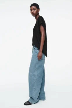 Damen COS Jeans | Hosen*VOLUME JEANS MIT WEITEM BEIN