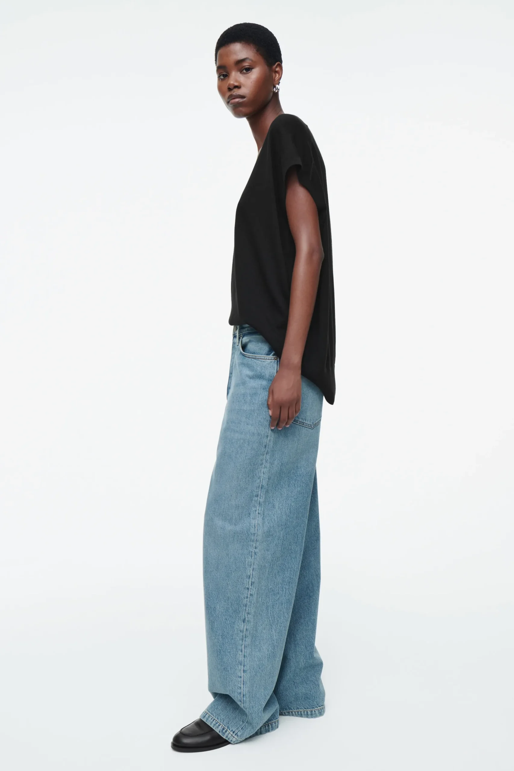 Damen COS Jeans | Hosen*VOLUME JEANS MIT WEITEM BEIN