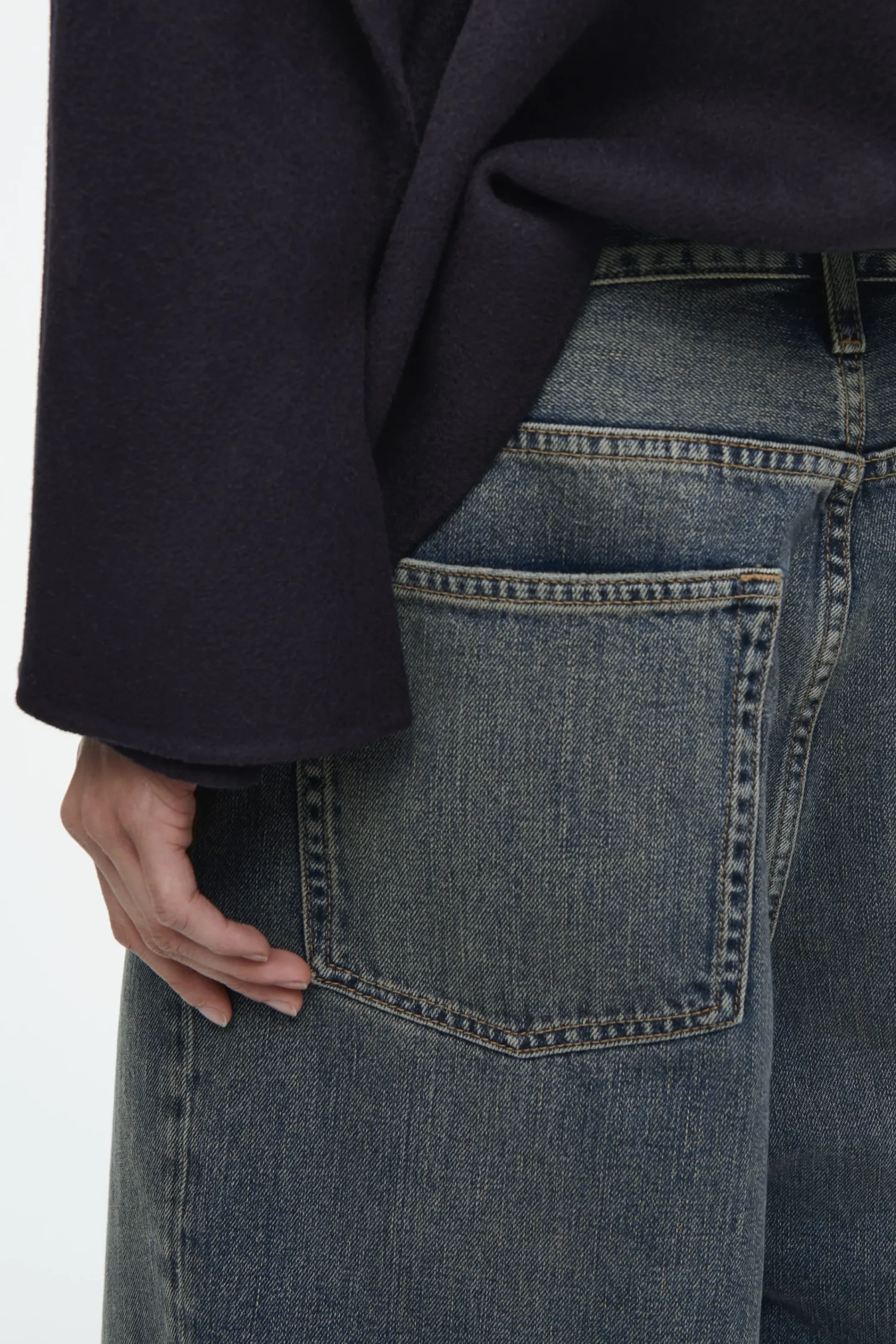 Damen COS Jeans | Hosen*VOLUME JEANS MIT WEITEM BEIN