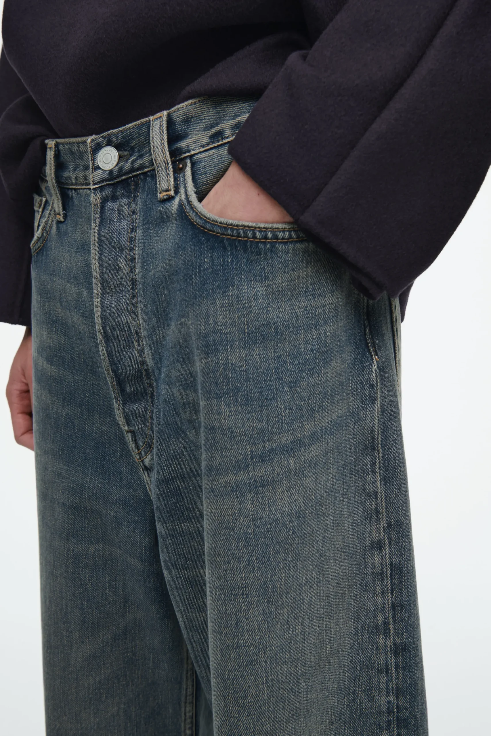 Damen COS Jeans | Hosen*VOLUME JEANS MIT WEITEM BEIN