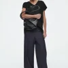 Damen COS Hosen*WOLLHOSE MIT GERADEM BEIN UND ELASTISCHEM BUND