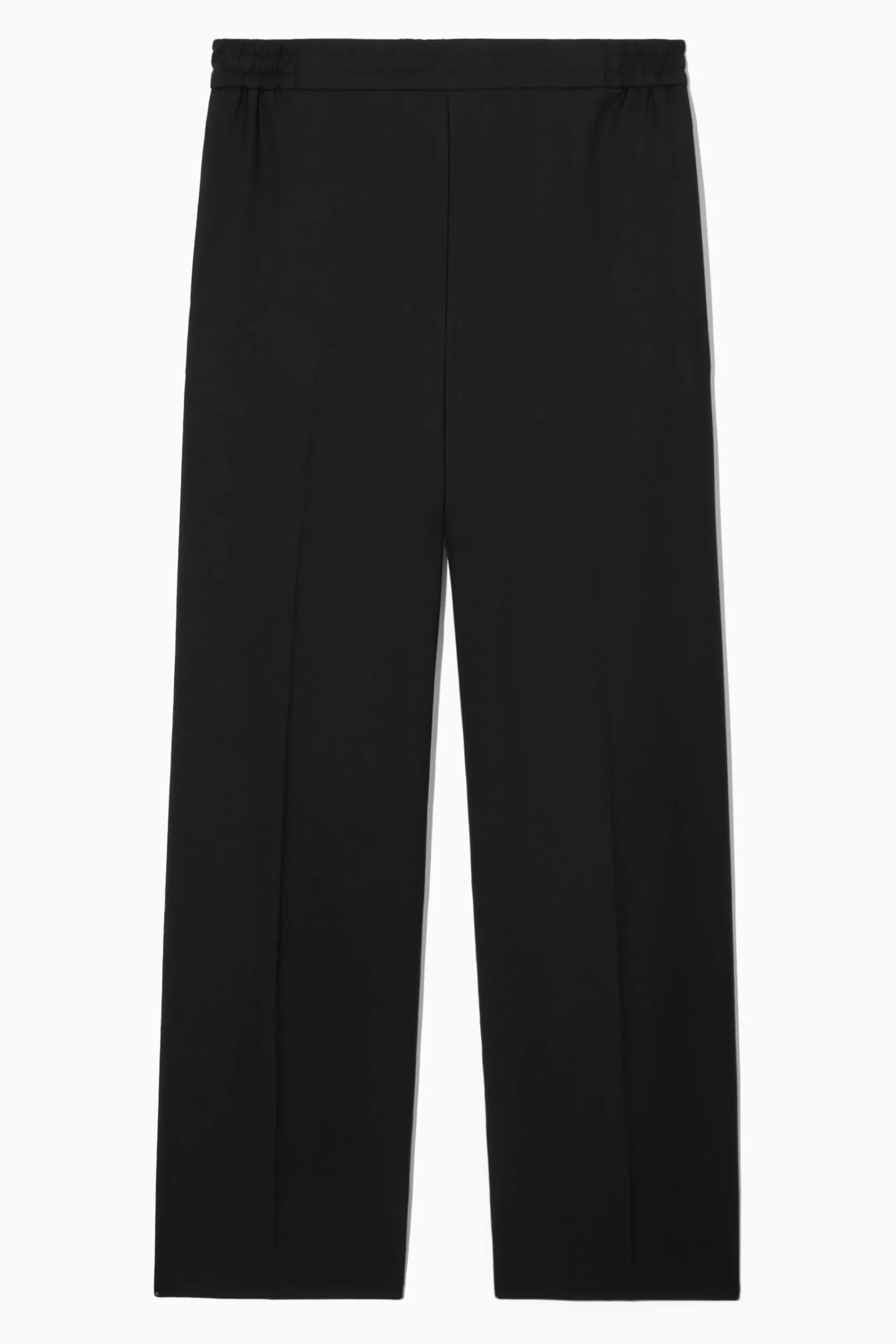 Damen COS Hosen*WOLLHOSE MIT GERADEM BEIN UND ELASTISCHEM BUND