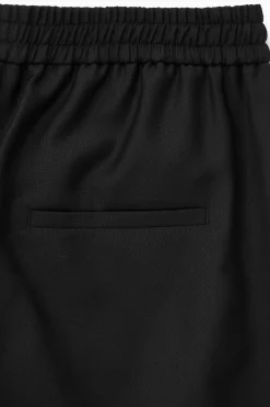 Damen COS Hosen*WOLLHOSE MIT GERADEM BEIN UND ELASTISCHEM BUND