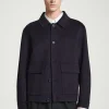 Herren COS Mäntel & Jacken*WOLLJACKE AUS DOUBLEFACE-MATERIAL