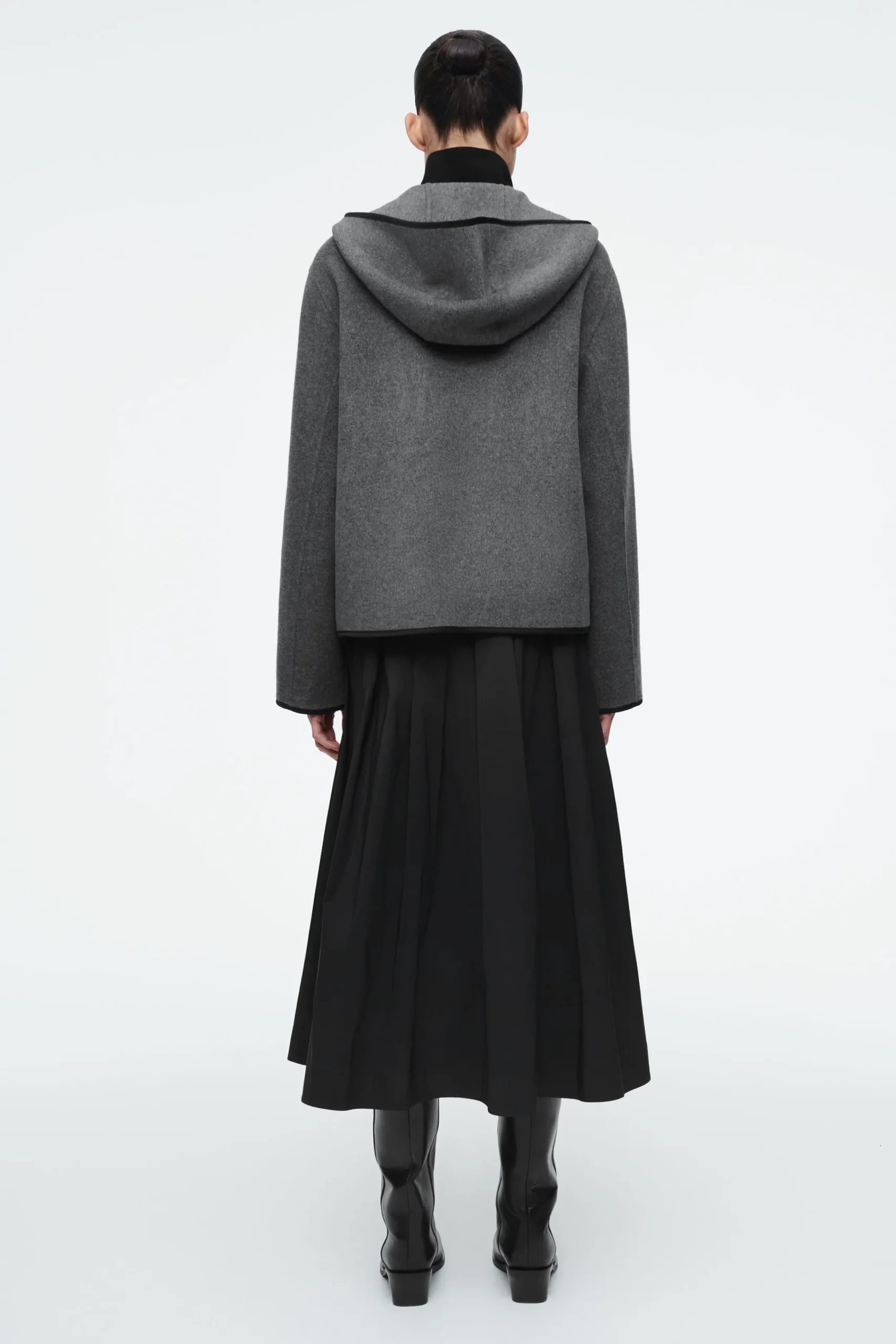 Damen COS Mäntel & Jacken*WOLLJACKE AUS DOUBLEFACE-MATERIAL MIT KAPUZE