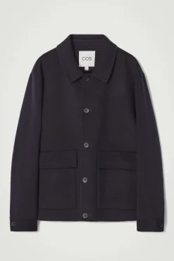 Herren COS Mäntel & Jacken*WOLLJACKE AUS DOUBLEFACE-MATERIAL