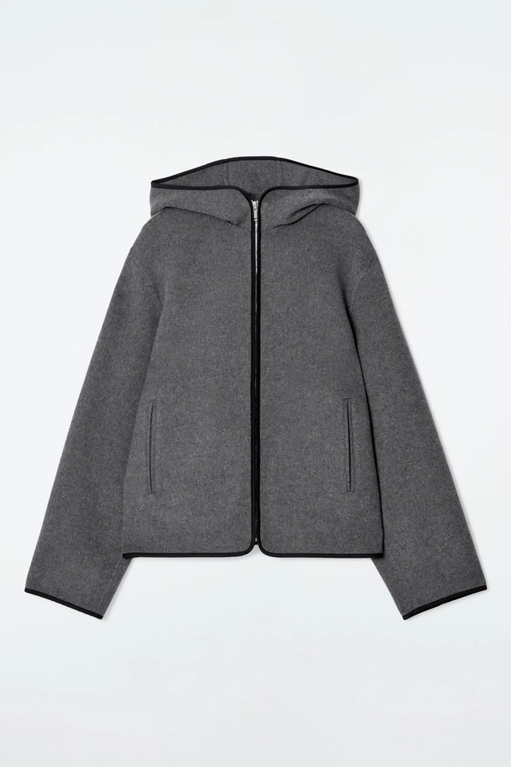 Damen COS Mäntel & Jacken*WOLLJACKE AUS DOUBLEFACE-MATERIAL MIT KAPUZE