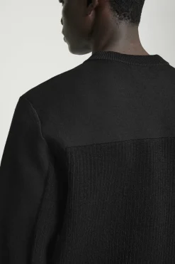Herren COS Pullover | Strickmode*WOLLPULLOVER MIT V-AUSSCHNITT UND EINSÄTZEN