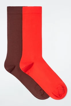 Damen COS Socken*ZWEIERPACK BAUMWOLLSOCKEN